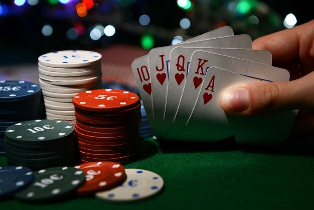 Mobile Gaple Online table layout on live draw