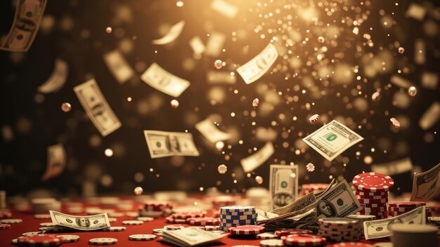 Live dealer baccarat studio on a mobile device